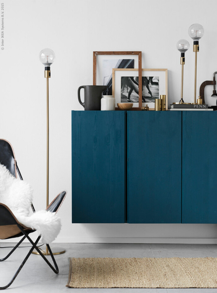 Foto: Ragnar Ómarsson Styling: Pella Hedeby för <a href="https://livethemma.ikea.se/i-bara-massingen/" target="_blank" rel="noopener">Ikea Livet Hemma</a>. Gör om ditt Ivar-skåp med färg