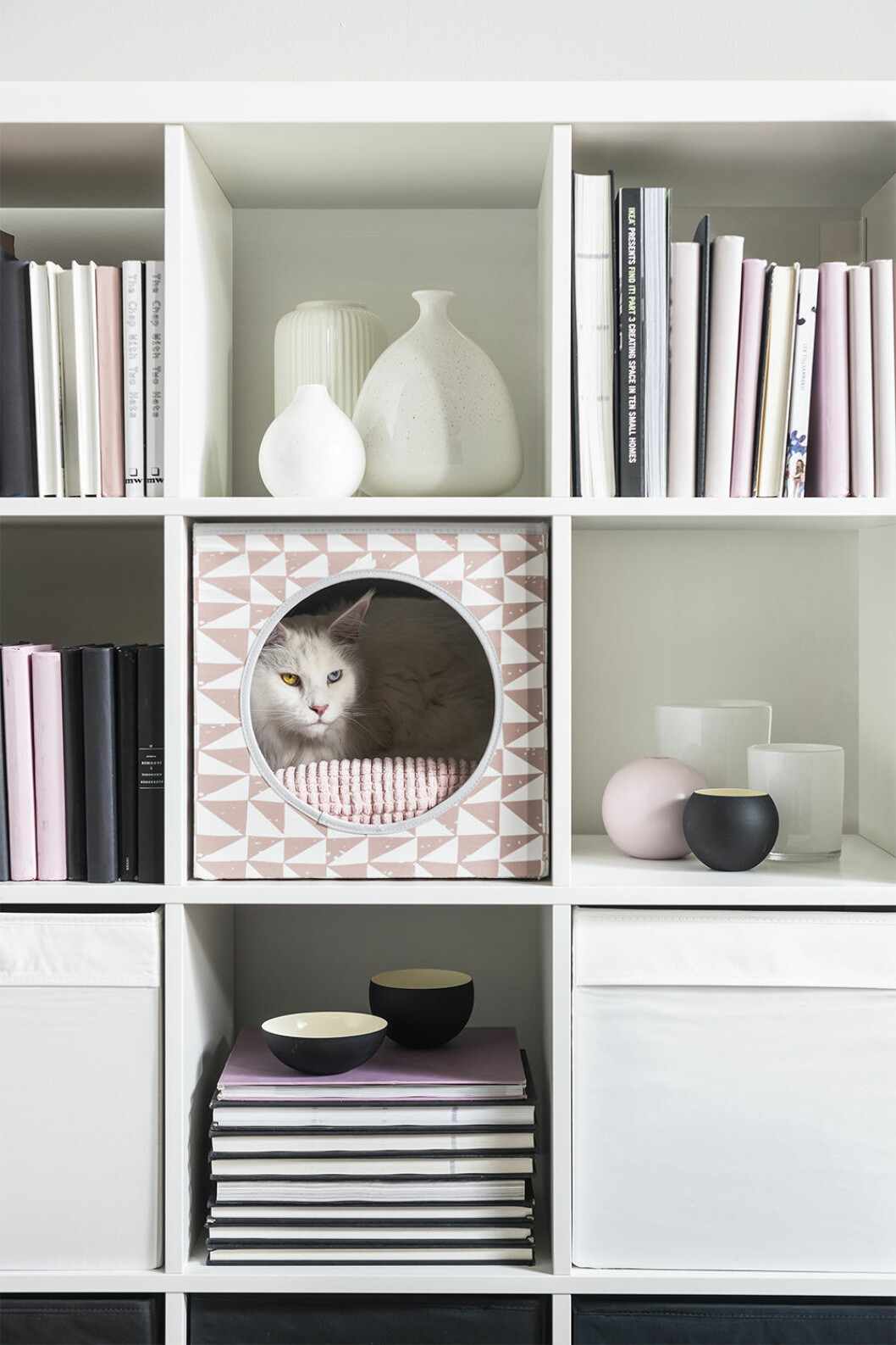 katthus för ikea hylla