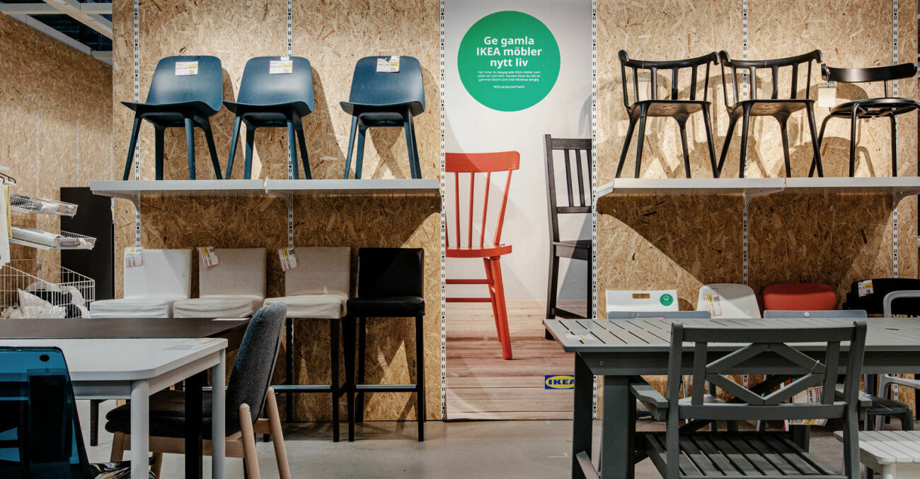 Ikea lanserar Cirkulärbutiken online, second hand-shopping på nätet