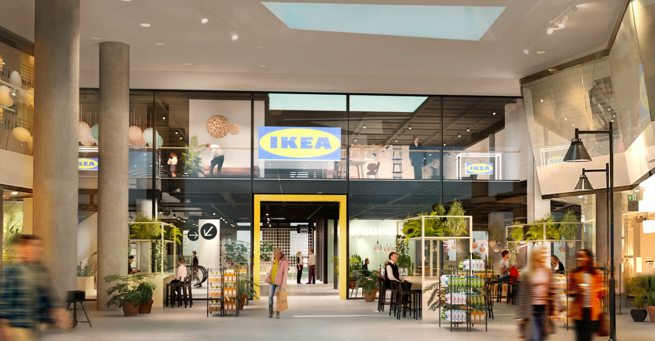 Ikea öppnar nytt varuhus i Gallerian i Stockholm sommaren 2022