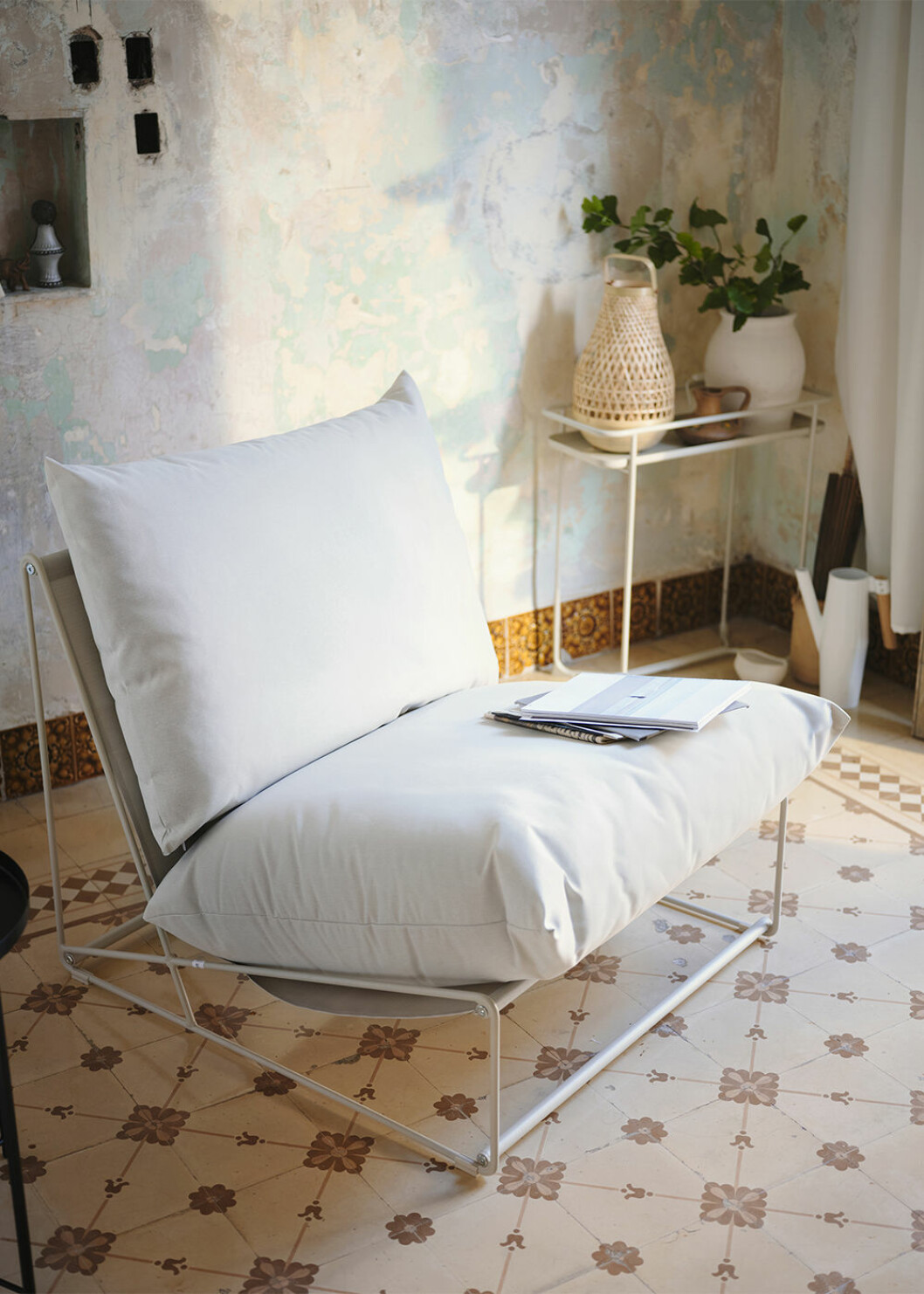 Havsten fåtölj från Ikea sommaren 2020