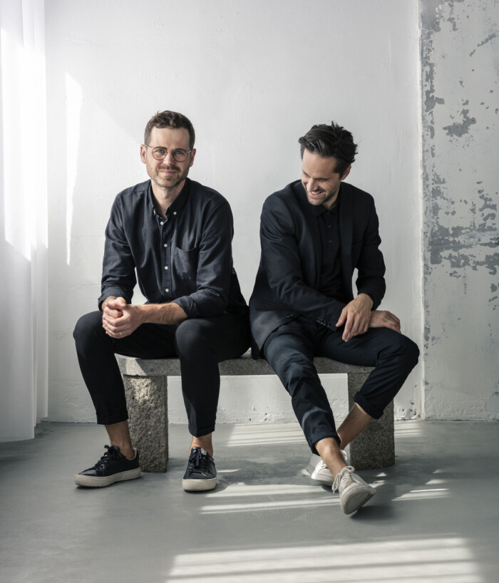 Humans since 1982, Per Emanuelsson och Bastian Bischoff. Ikea art event 2021 Elle Decoration Humans since 1982