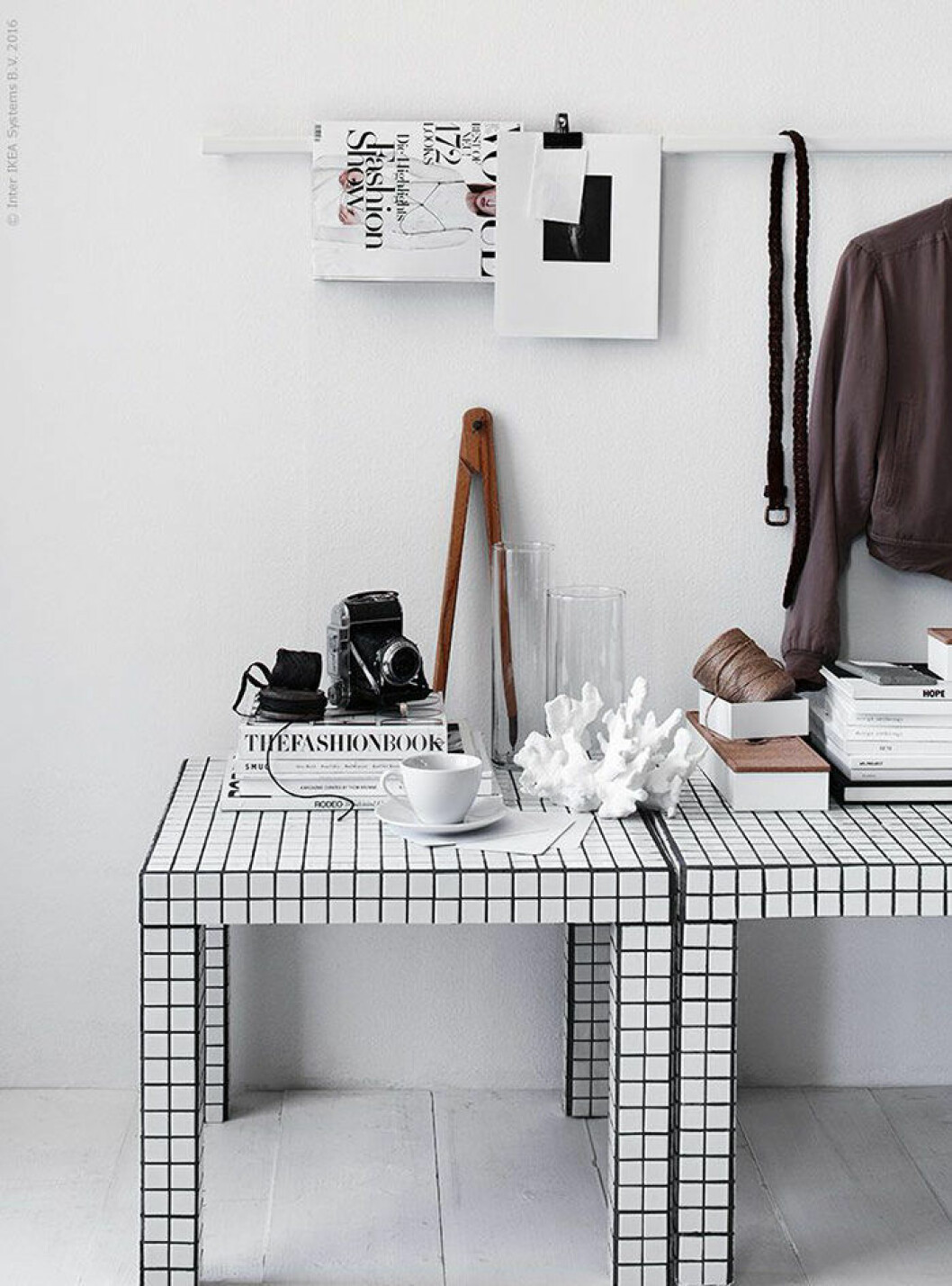 Foto: Ragnar Ómarsson för Ikea Livet Hemma Ett billigt Ikeahack – DIY-soffbord med mosaik