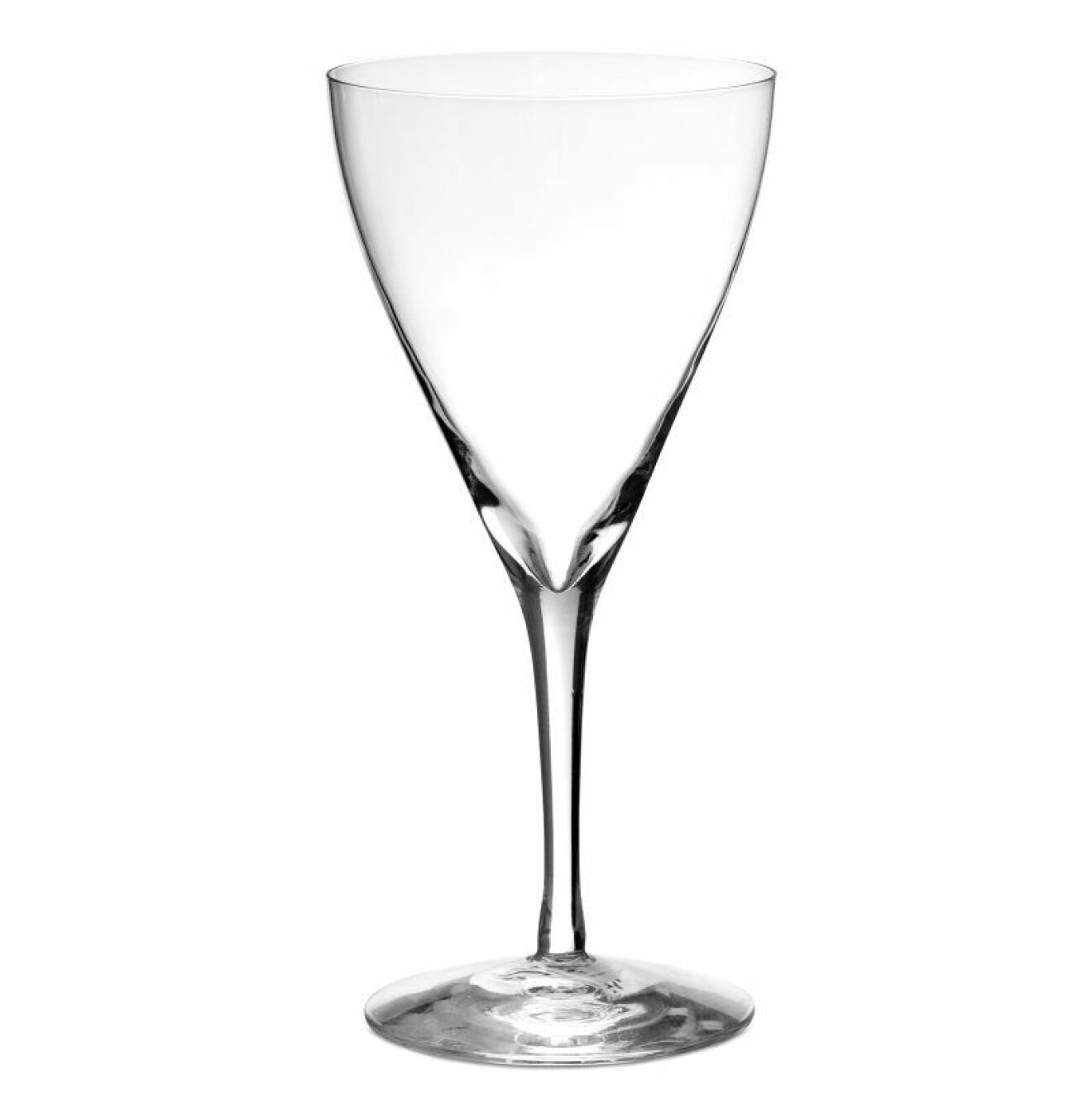 Champagneglas Crystal flora av Ingegerd Raman, Skrufs glasbruk.
