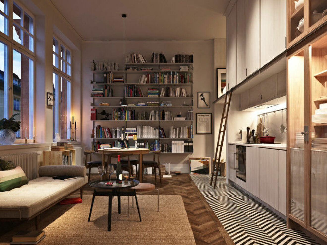 Glommen & Lindberg har i samarbete med den prisbelönte formgivaren Mats Theselius och arkitektbyrån Jägnefält Milton börjat omvandla Margaretaskolans anrika lokaler på Östermalm till moderna bostäder.