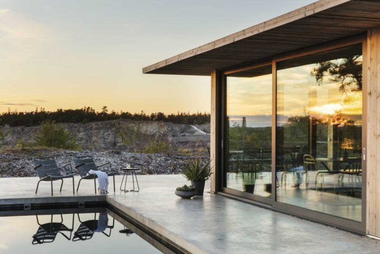 Sommarhus med pool på Gotland