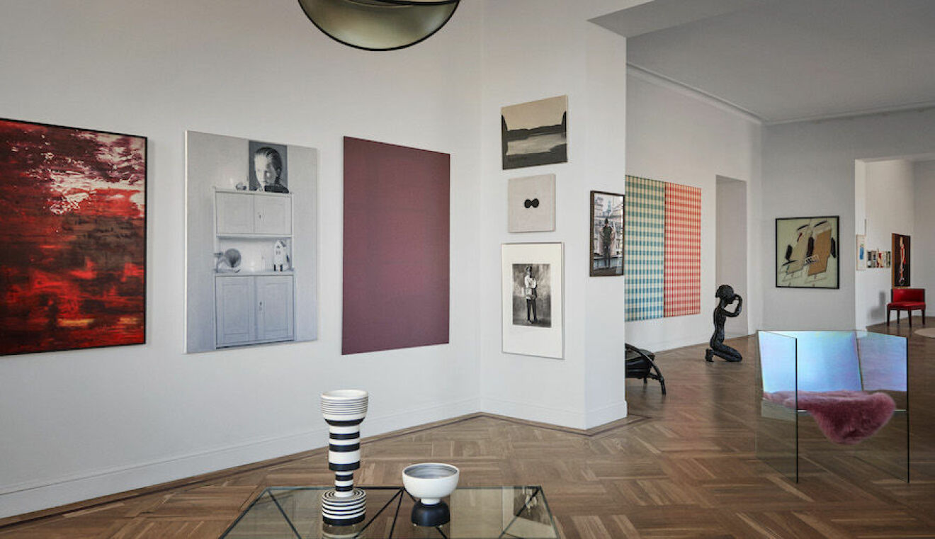 Bukowskis utställning Contemporary Art & Design. 