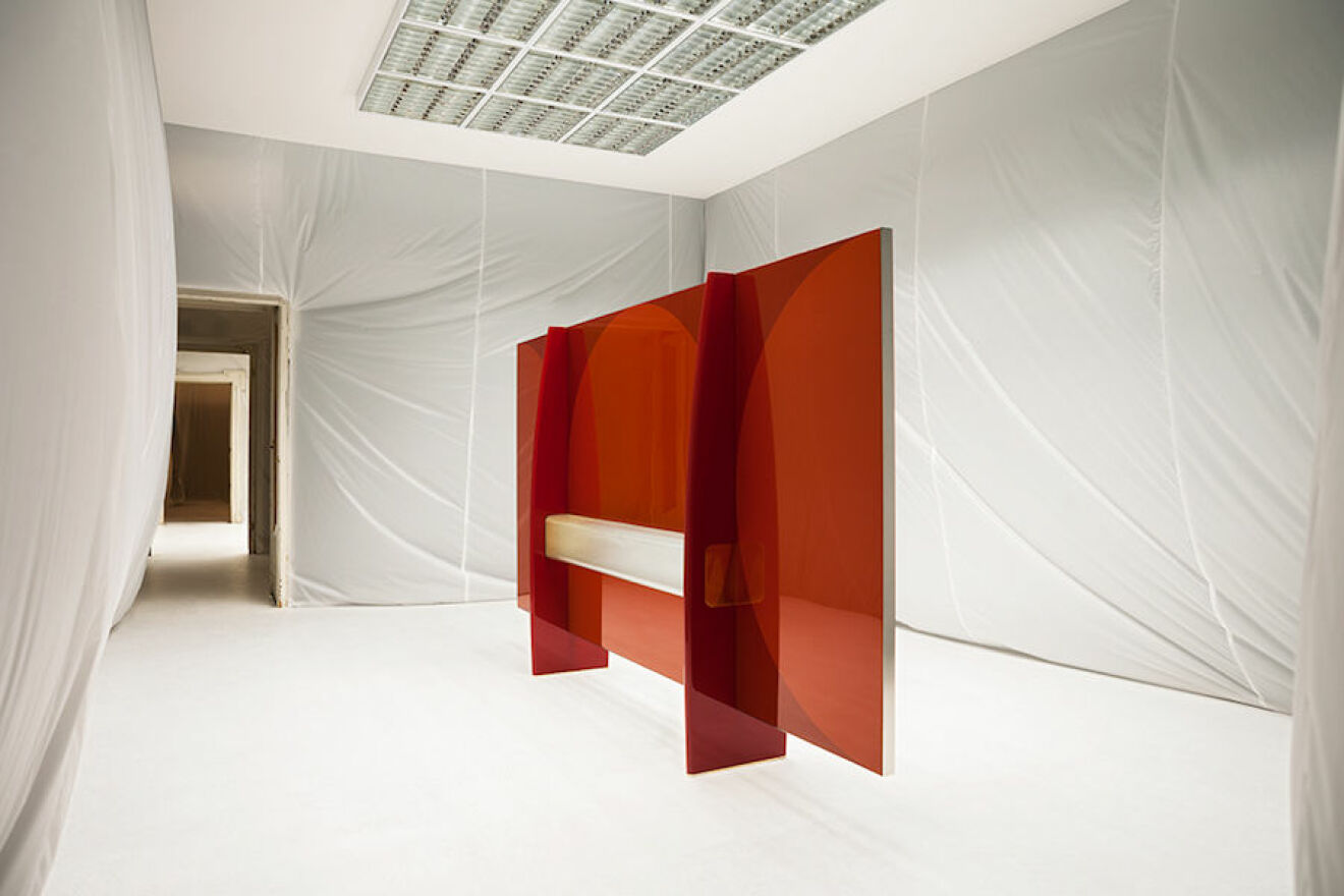 Bild på Dimores utställning Perfettamente Imperfetto. 