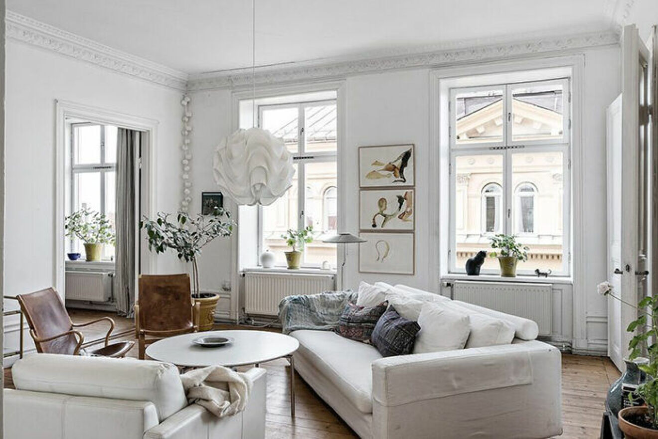 Elsa Billgrens nya lägenhet i Stockholm