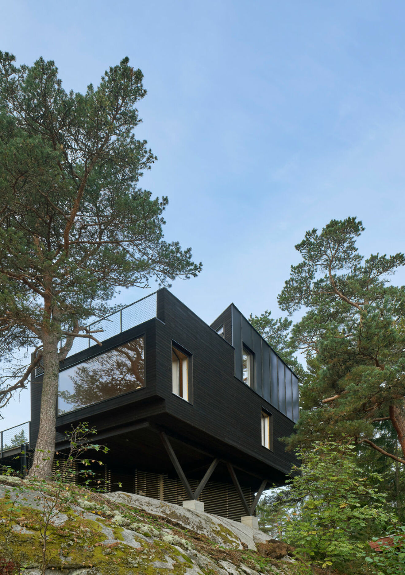 Arkitektritad villa stockholm skärgård