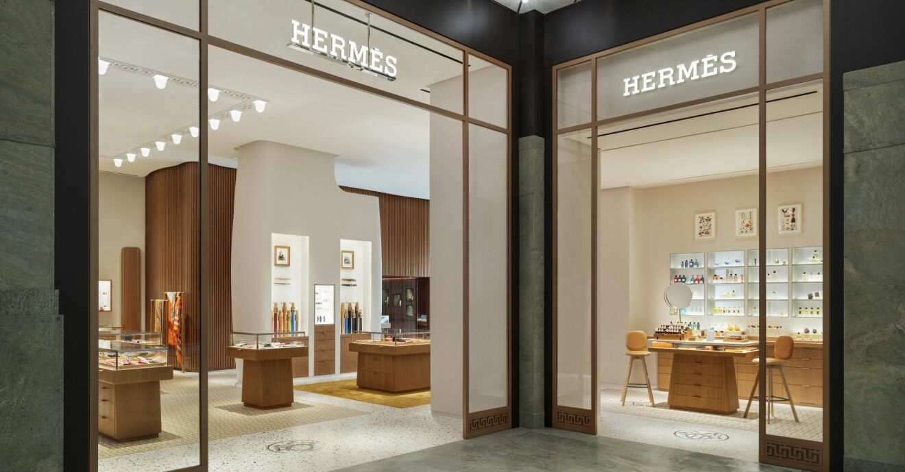 Hermesbutiken i Stockholm
