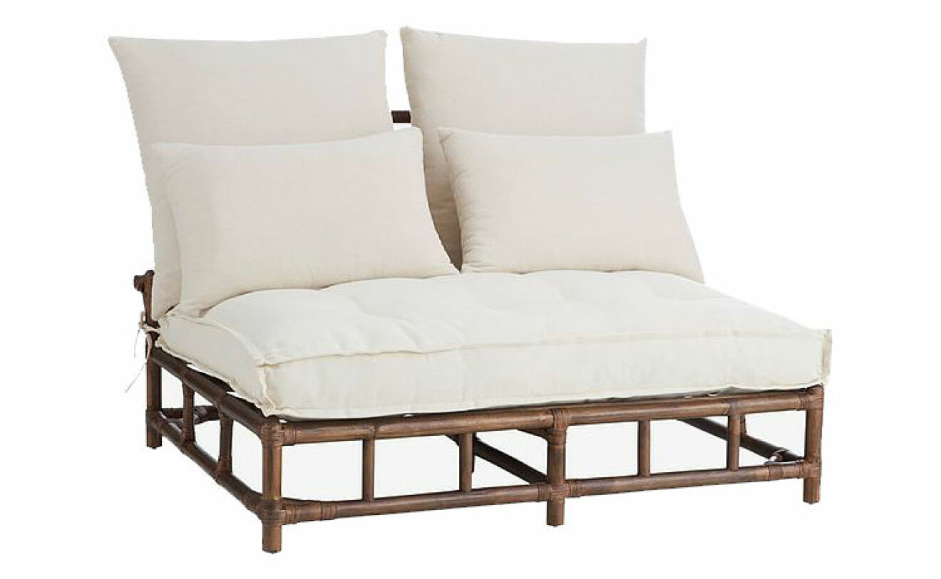 utemöbel soffa bambu