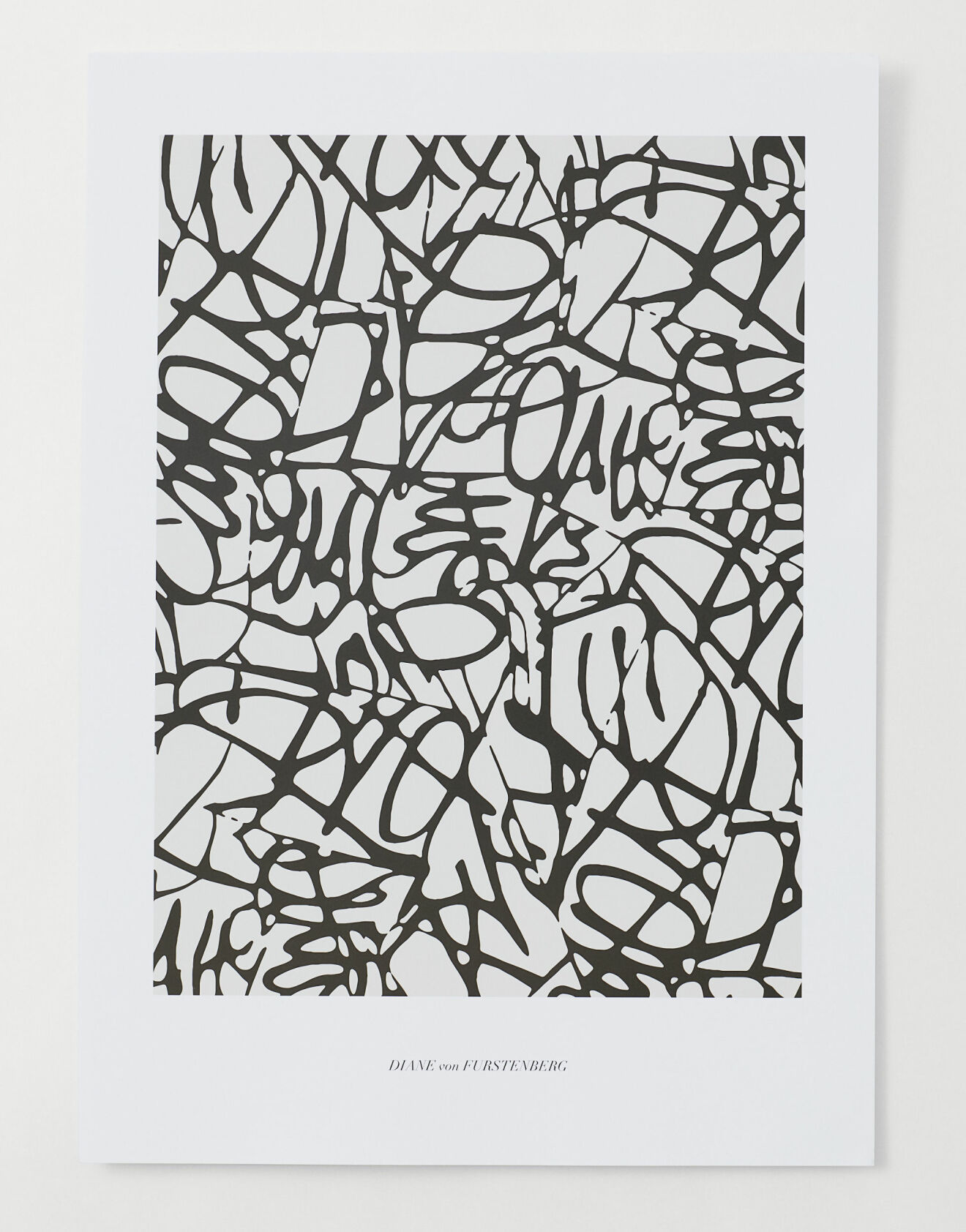 Diane von Furstenberg x H&amp;M Home poster grafiskt mönster