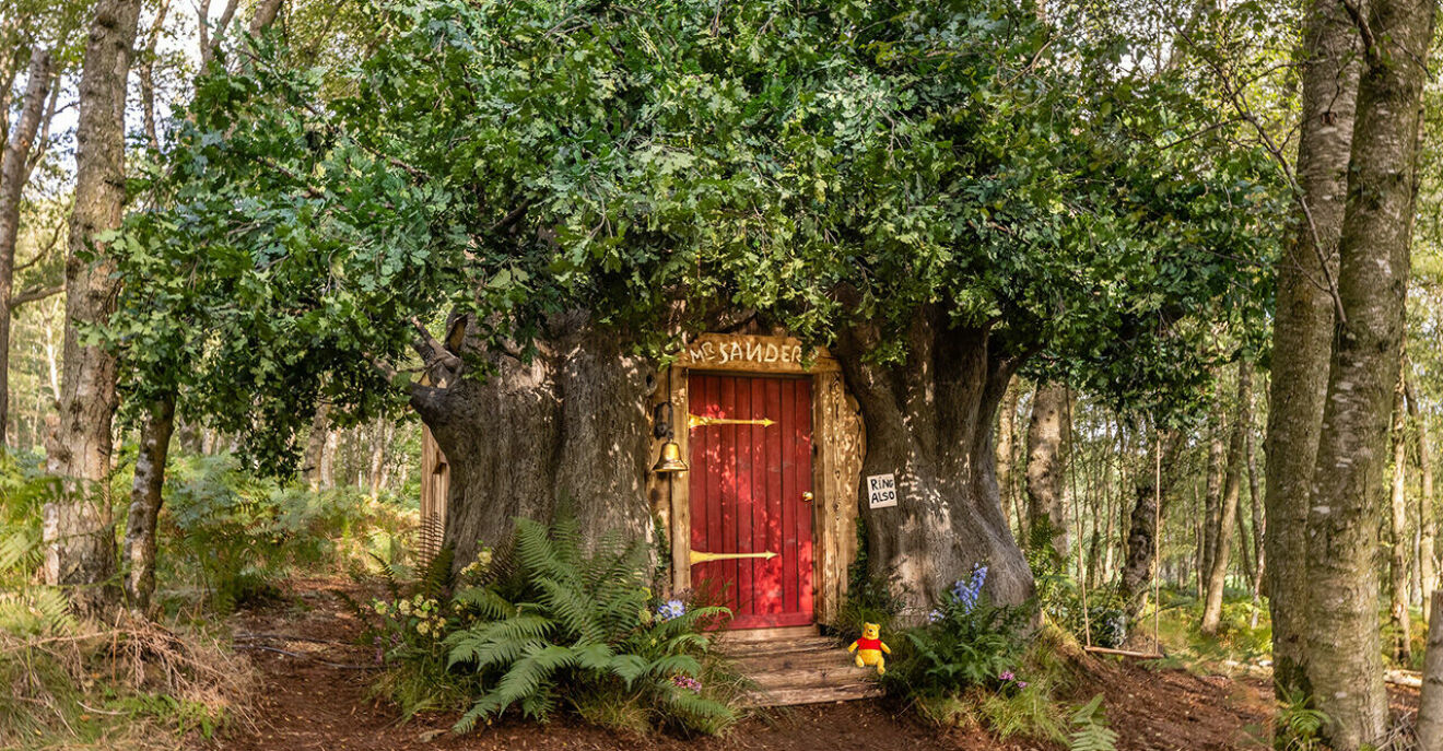 Nalle Puhs idylliska trädhus finns på Airbnb.
