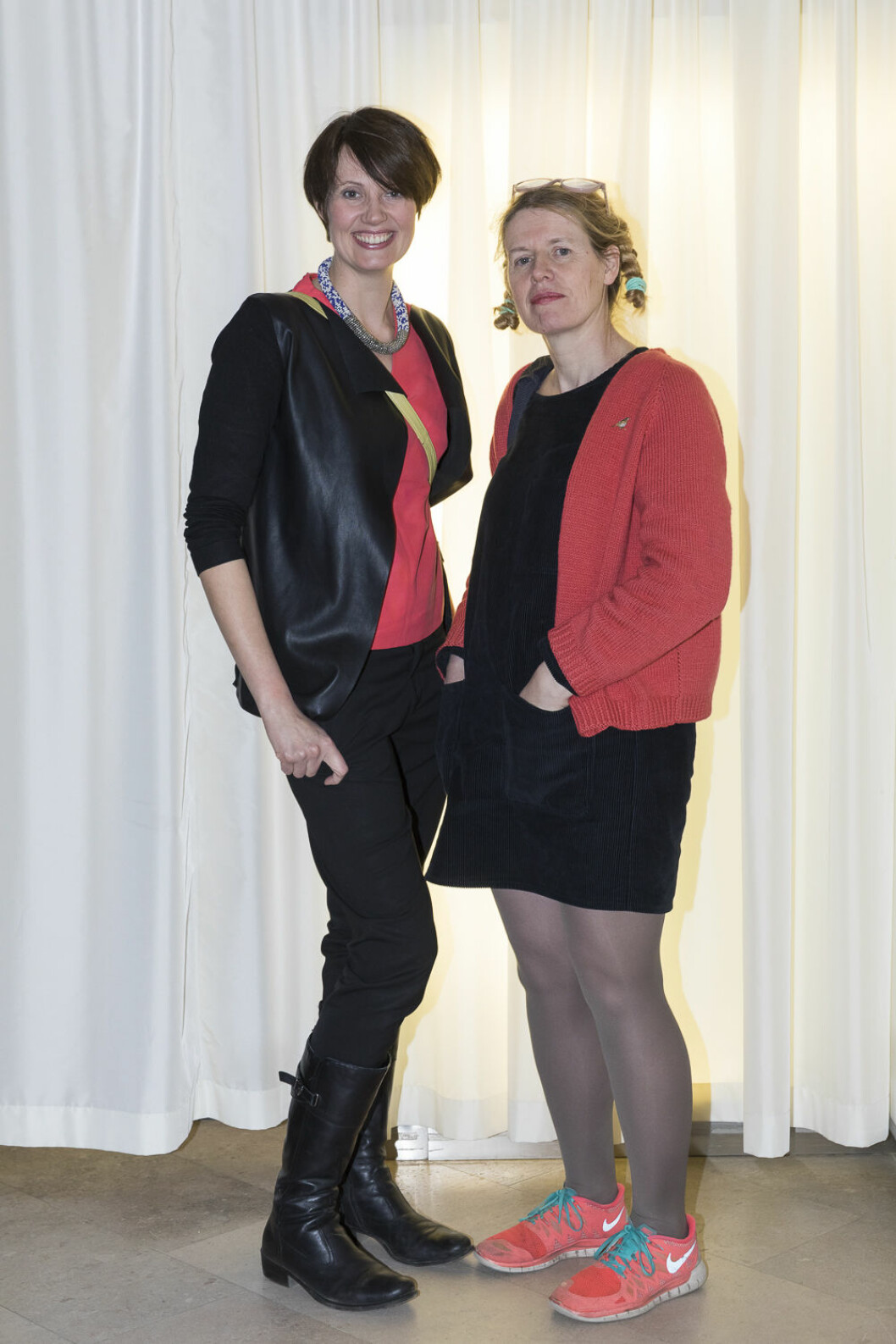 Anka Simone och Ineke Hans. Anka Simone och Ineke Hans.