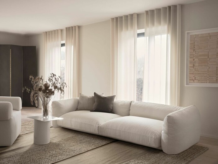 Lotta Agaton ligger bakom designen. Trendiga mattor hösten 2021