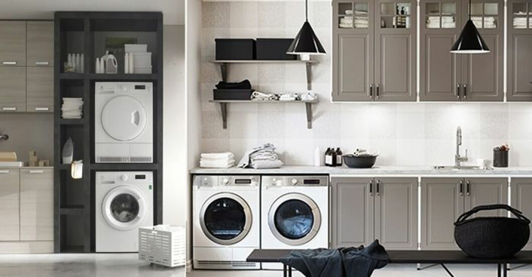 6 smart inredda tvättstugor att inspireras av