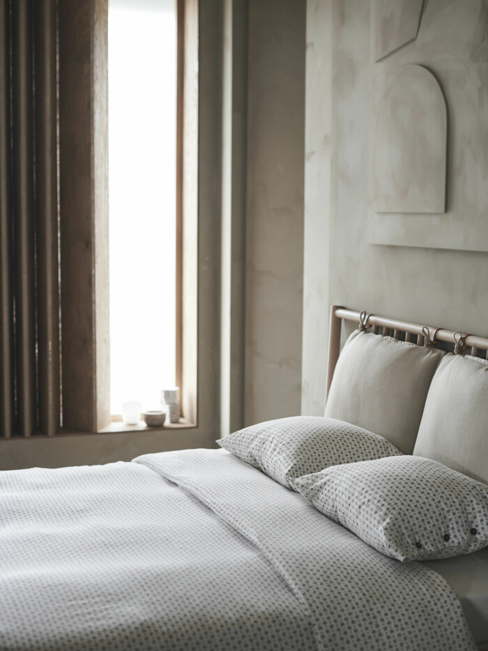 Japandikänsla i både styling och sängkläder hos Ikea i vår. Foto: Ikea | Syns i: <a target="_blank" href="https://www.residencemagazine.se/inredning/vinter-varnyheter-pa-ikea-2021/7183025">Vinter- och vårnyheter 2021 på Ikea</a>