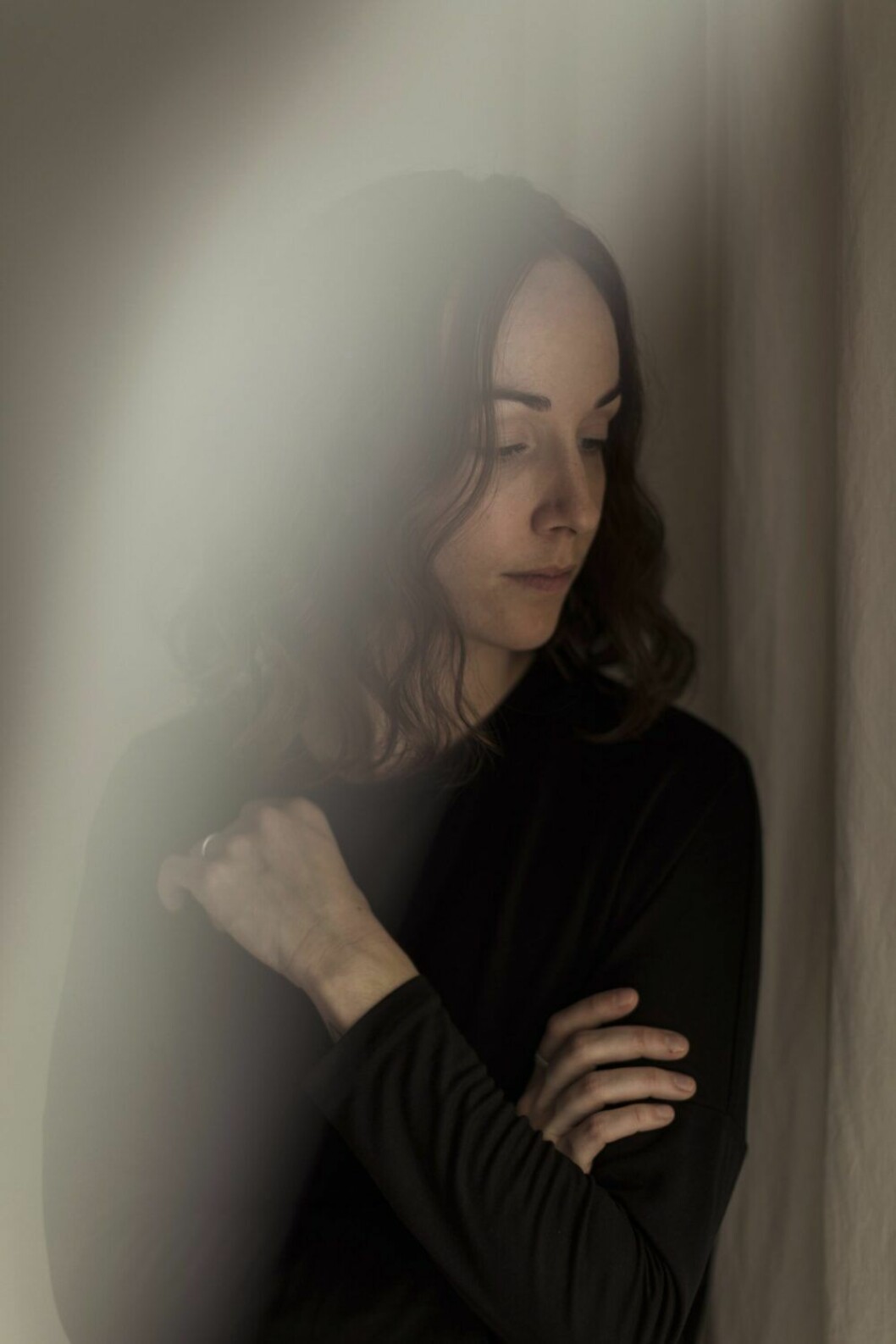 Den lilla lägenheten var tänkt som ett övergångsboende efter en separation men Jessica Lagerman kom att trivas med den mindre bostadsytan som gör att andra delar av livet kan få mer utrymme.
