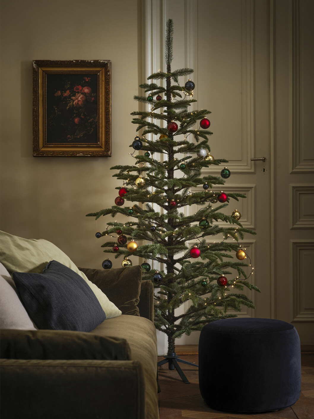 Julgran i delvis återvunnen plast från Ikea