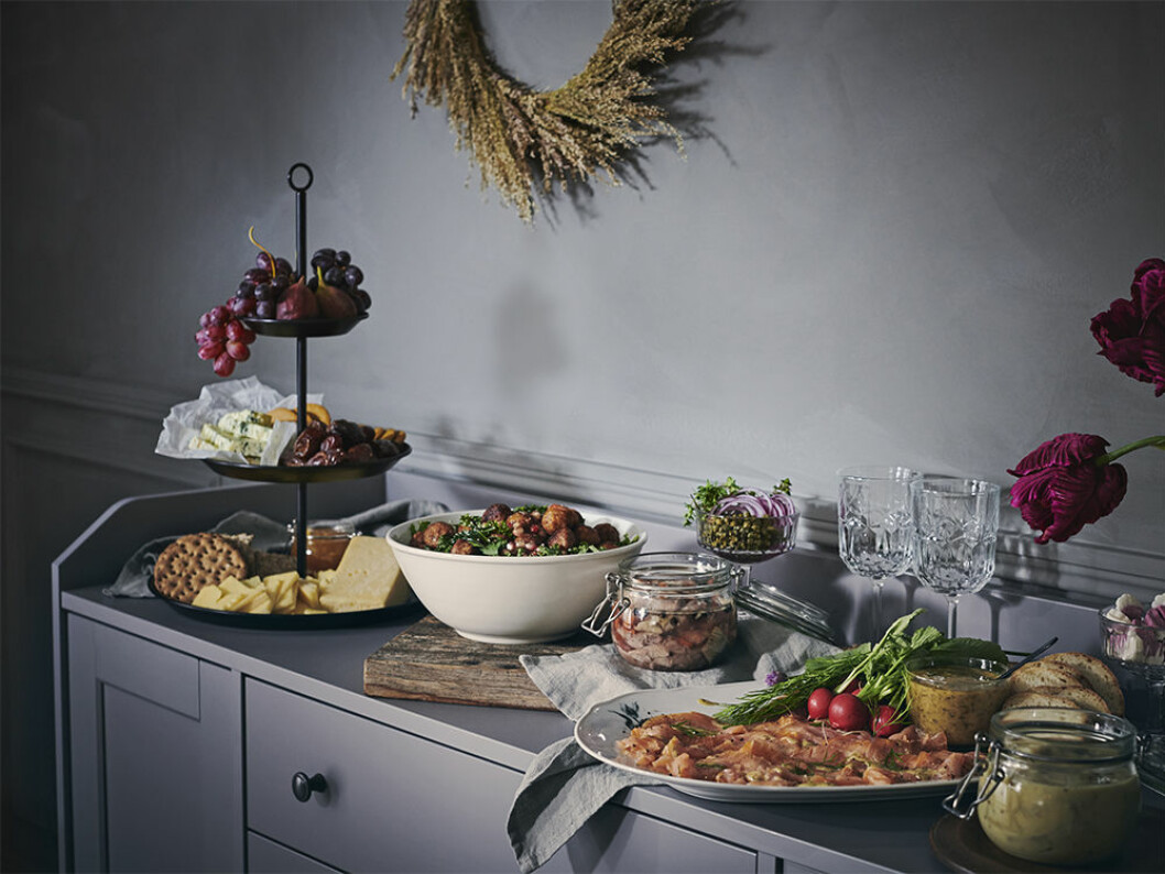 Julbord på Ikea julen 2020