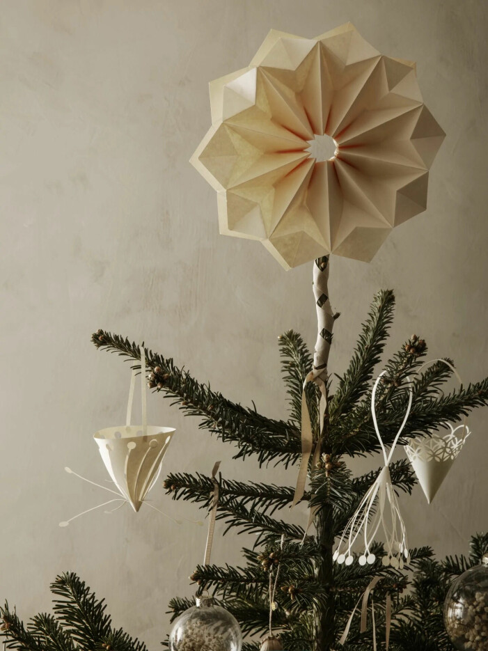 Julgransdekorationer papper