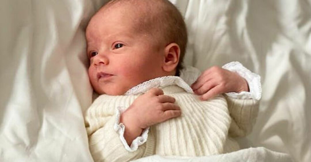 Prins Julian fotograferad av sin pappa prins Carl Philip. Prins Julian