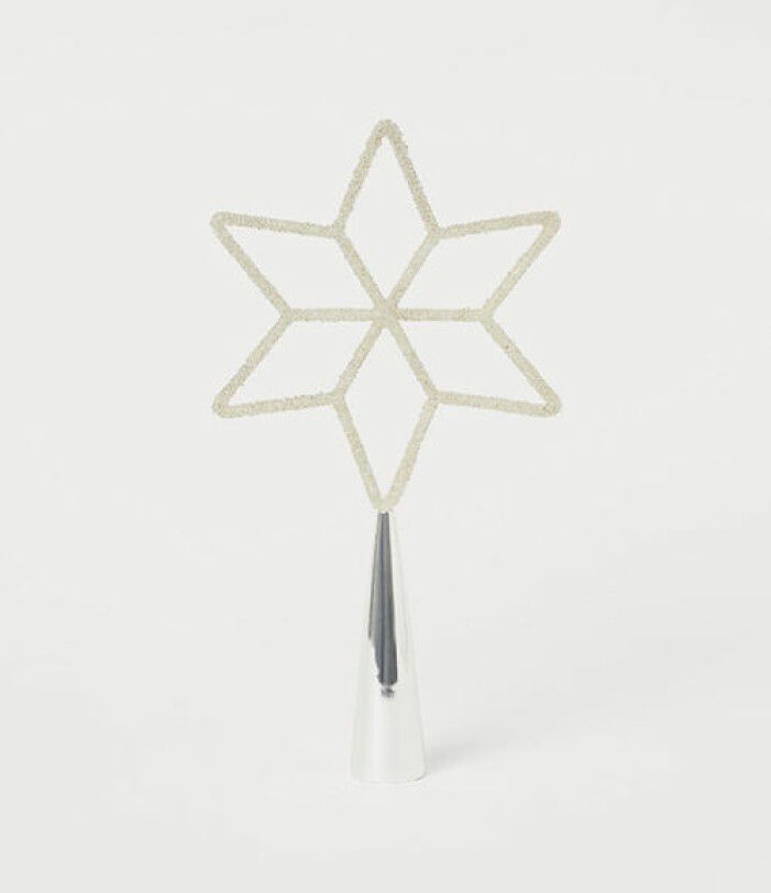 Julstjärna med pärlor, H&M Home