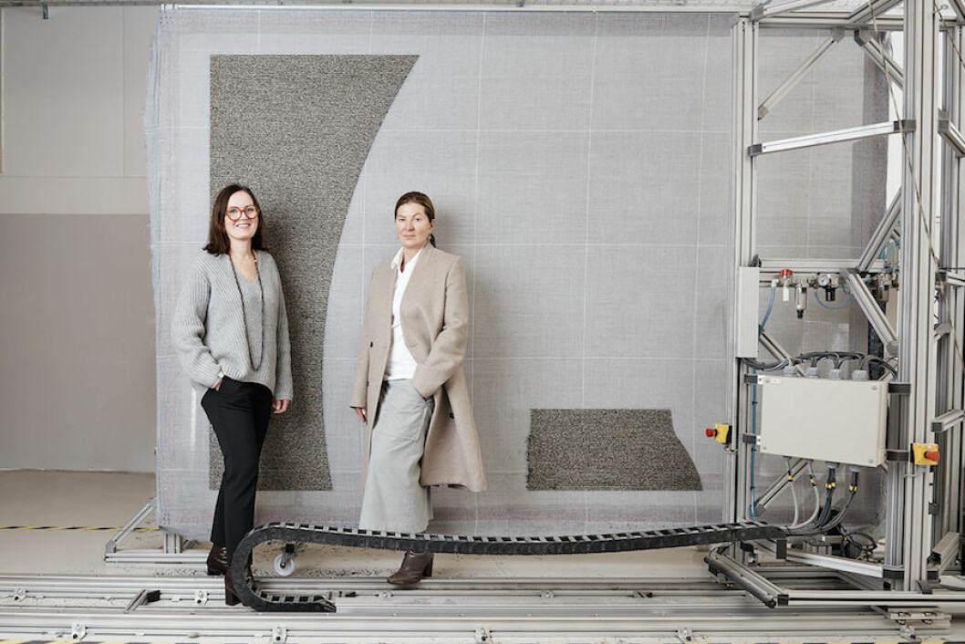 Bild på Lena Jiseborn tillsammans med Ilse Crawford.