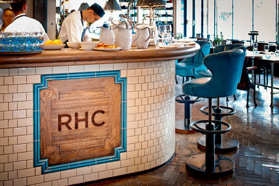 Riding house café. kitchen-bar