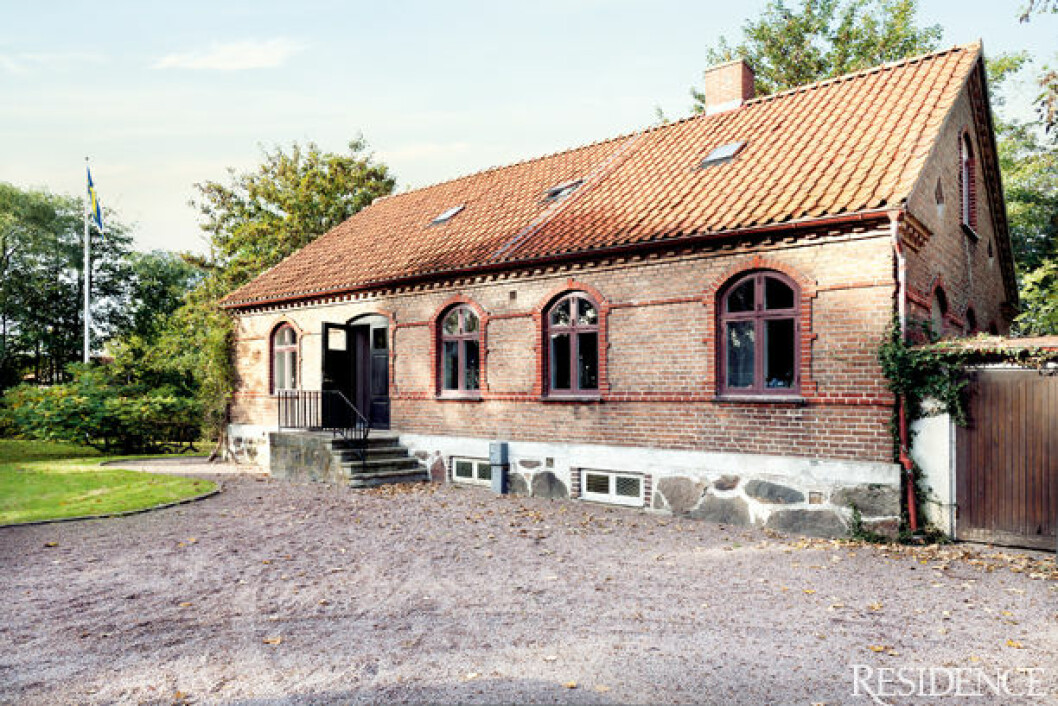 Per var först skeptisk till husköpet. Men nu är den vackra Klockaregården i Väsby utanför Höganäs räddad och renoverad.