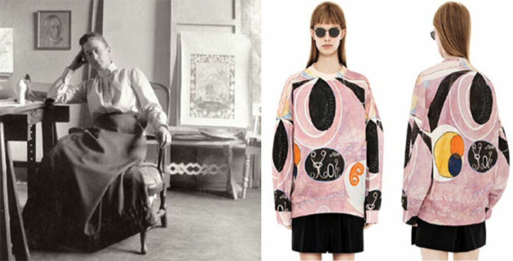 hilma af klint jonny johansson acne