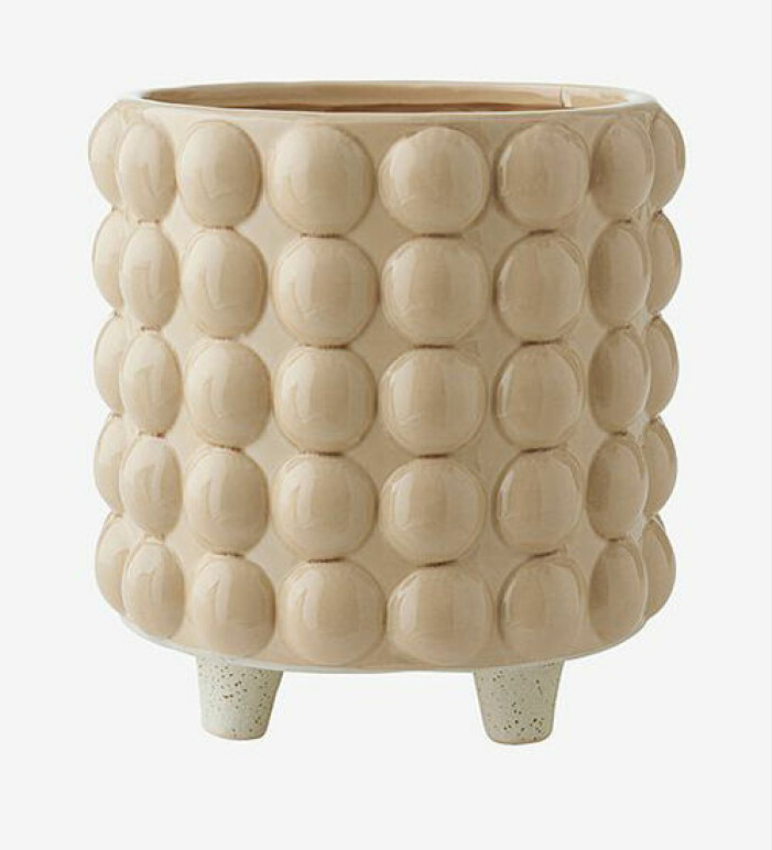 Kruka beige från Ellos Home