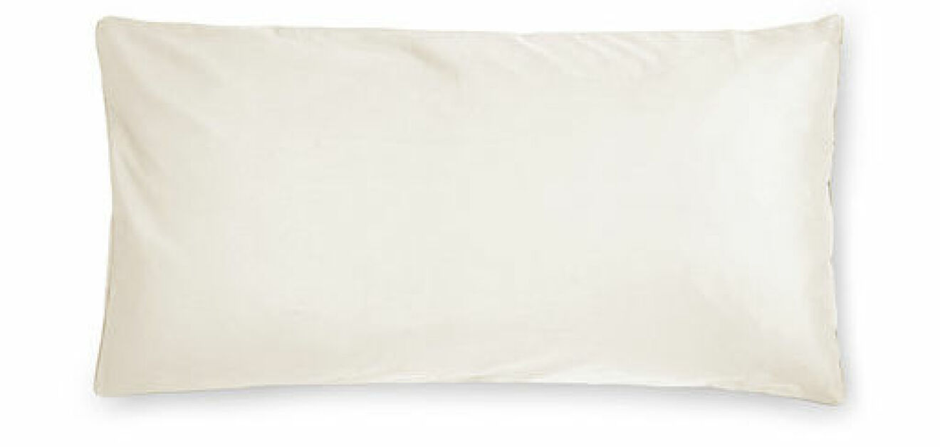 vit stor kudde bädda säng