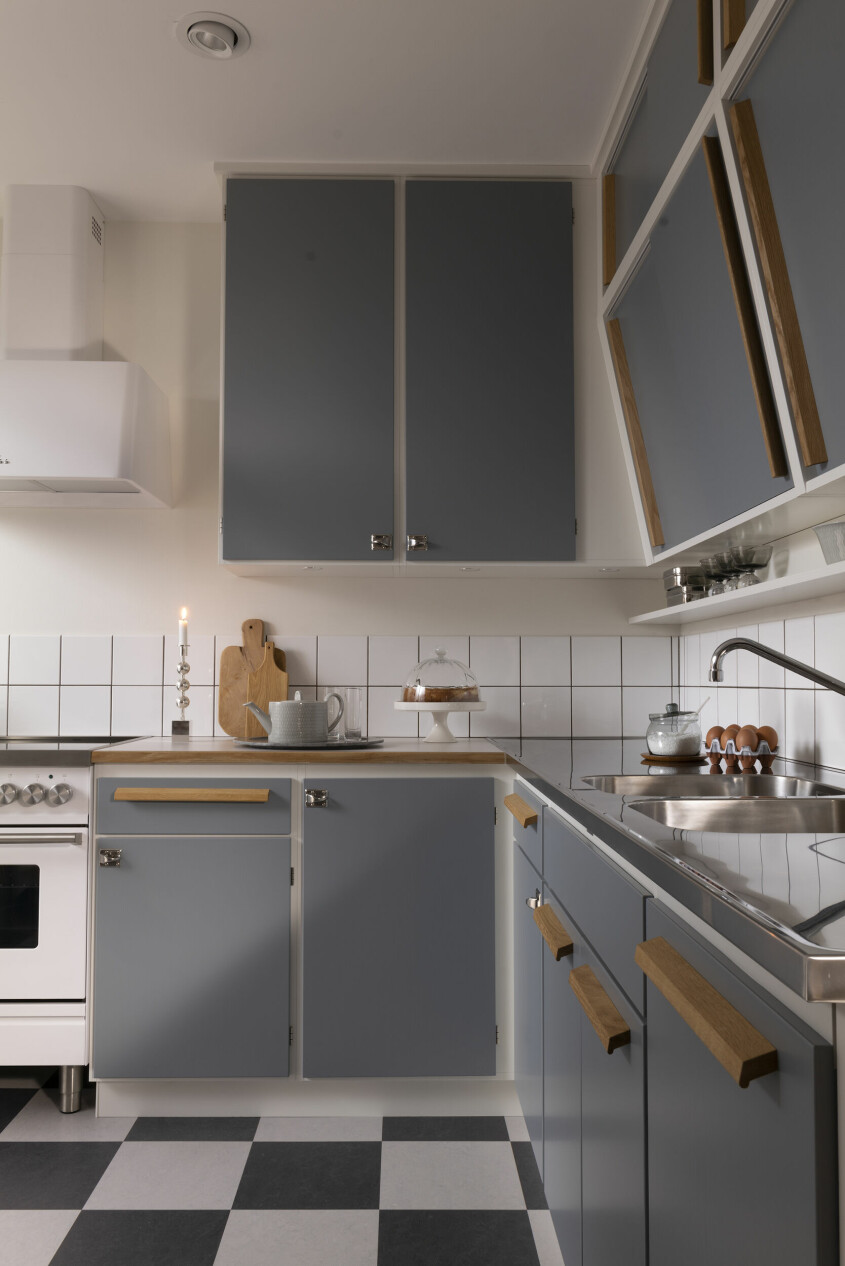 Hej, nostalgi! Retro-influerad inredning regerar, inte minst bland våra köksmiljöer. Foto: Kvänum. Naturnära kök, träkök att inspireras av funkiskök