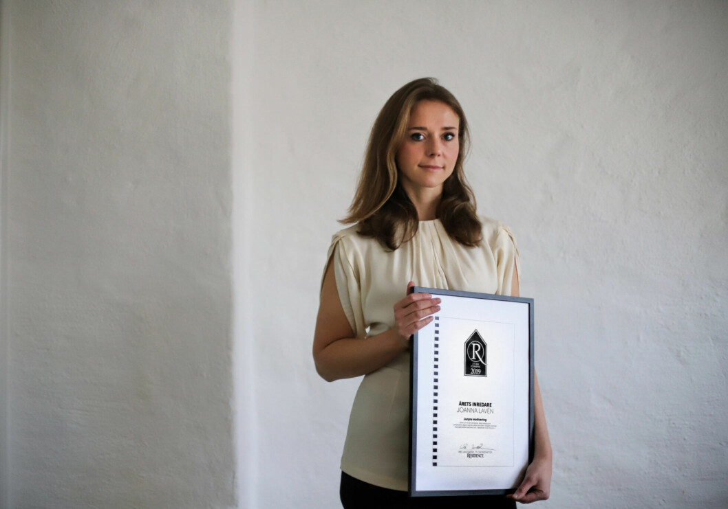 Joanna Lavén, hyllad inredare. Foto: Lina Sköld. Joanna Lavén