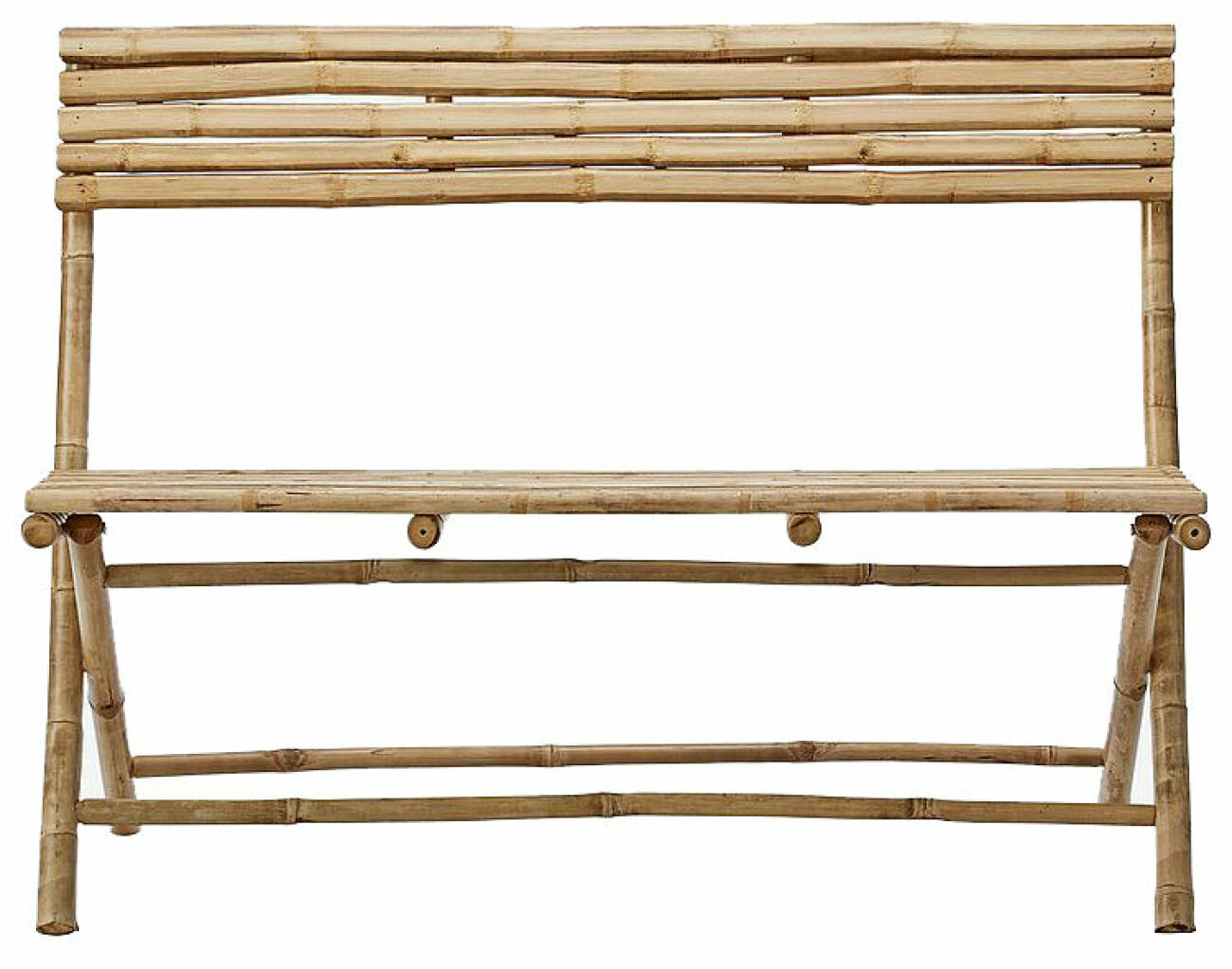 soffa till uteplats i bambu