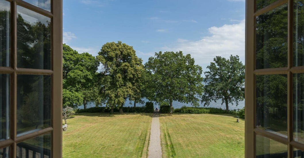Lennartsnäs slott slottsträdgård