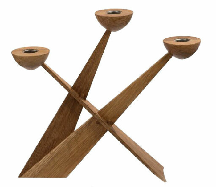 ljusstake trä