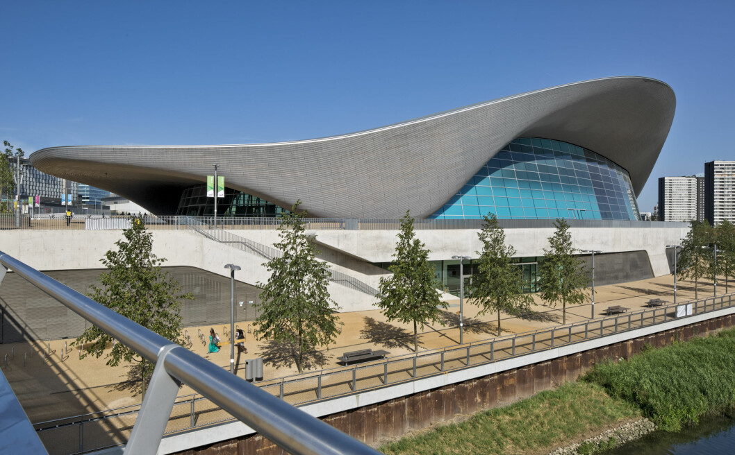 Foto: Anthony Weller/View/REX London Aquatics Centre, Storbritannien