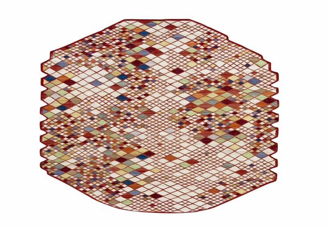 Losanges, Erwan och Ronan Bouroullec, 43 000:-, Nanimarquina. Losanges, Erwan och Ronan Bouroullec, Nanimarquina.