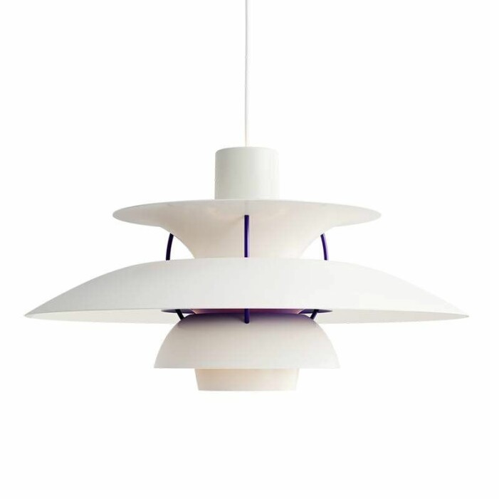 Taklampa PH5 från Louis Poulsen är en stilsäker designklassiker