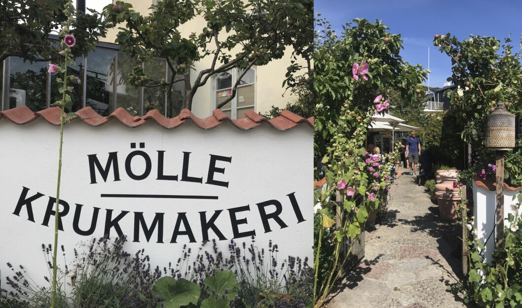 Mölle Krukmakeri är ett av Malins utflyktstips.