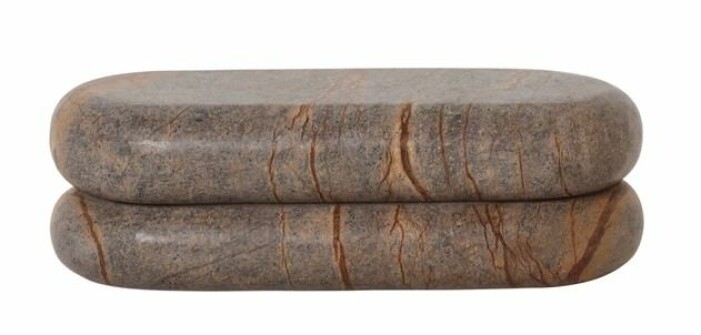 brun marmorask