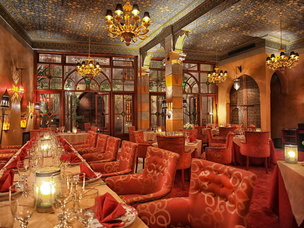 Le Restaurant à la Maison Arabe.