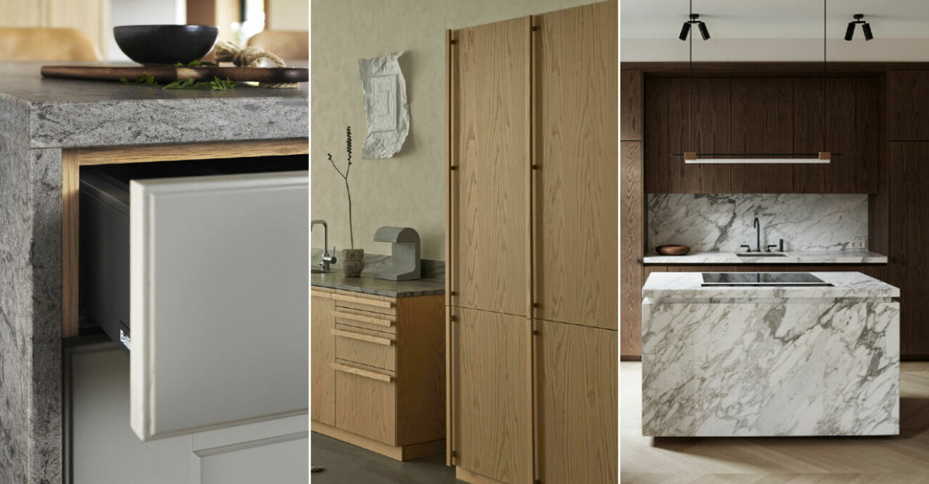 Fördelar och nackdelar med olika material i köket som granit, marmor och trä