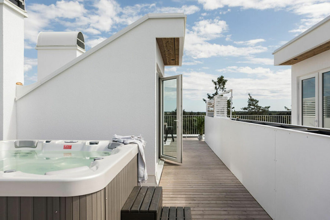 veckans hem saltsjö jacuzzi