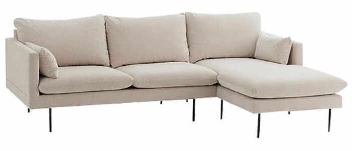 beige soffa ellos