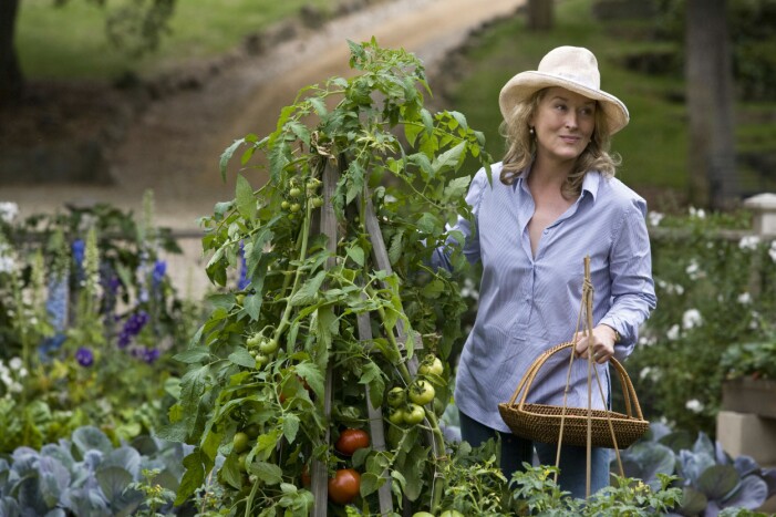 Meryl Streep som mogen, elegant och avslappnad coastal grandmother i Nancy Meyers film It's complicated från 2009 – ett stilideal som blivit nytrendigt tack vare Tiktok. Meryl Streep.