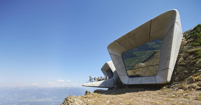 Foto: Hufton Crow/View/REX Messner Mountain Museum Corones, Italien